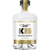 Ginebra London Dry K25, botella 70 cl