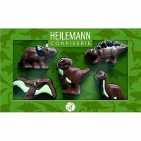 Set Dinosaurios (figuras de chocolate) HEILEMANN, caja 100 g