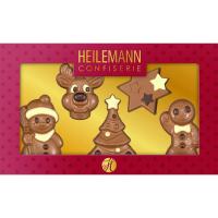 Set Navidad (figuras de chocolate) HEILEMANN, caja 100 g