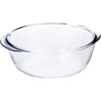 Fuente redonda de vidrio, ideal para freidora de aire PYREX, Ø20