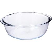 Fuente redonda de vidrio, ideal para freidora de aire PYREX, Ø26