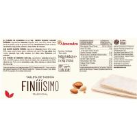 Turrón finissimo duro EL ALMENDRO, caja 160 g