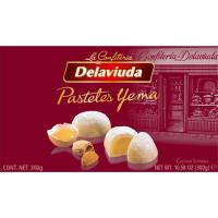 Pastel de yema suprema DELAVIUDA, caja 300 g