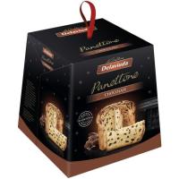 Panettone de chocolate DELAVIUDA, caja 750 g