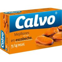 Mejillón chileno en escabeche 9/14 piezas CALVO, lata 111 g