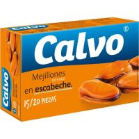 CALVO txiletar muskuiluak eskabetxean 15/20 ale, lata 111 g