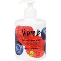 Jabón olor frutas del bosque VITARELLE, dosificador 500 ml