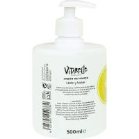 Jabón de limón y azahar VITARELLE, dosificador 500 ml