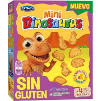 Galleta mini dinos sin gluten ARTIACH, caja 160 g