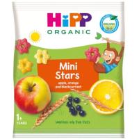 HIPP bio izartxoak frutarekin, poltsa 30 g