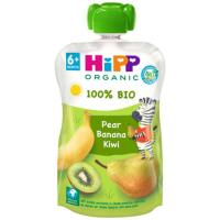 Kiwi, pera y plátano bio HIPP, bolsita 100 g