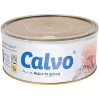 Atún en aceite de girasol CALVO, lata 750 g