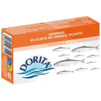 Sardinilla picante DORITA, lata 81 g