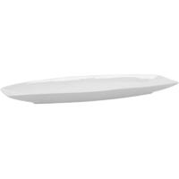 Fuente oval de porcelana blanca Gastro QUID, 35x15x2,8 cm