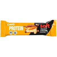 Barrita proteína de cacahuete y caramelo CORNY, 1 ud, 45 g