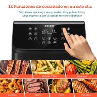 COSORI Premium II Chef Edition aire beroko frijigailua, 6.2L, 1700W