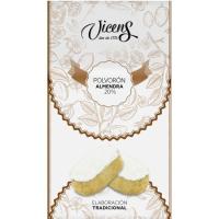 VICENS % 20 almendra polboroiak, tableta 300 g