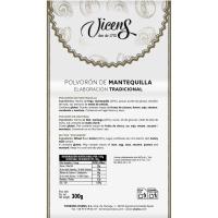 Polvorón de mantequilla VICENS, bolsa 300 g