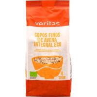 Copos finos de avena integral s/ gluten eco VERITAS, bolsa 500 g