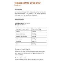 Tomate sofrito eco VERITAS, frasco 300 g