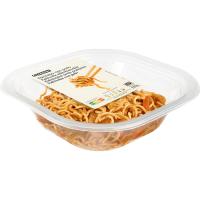 Yakisoba de pollo con verduras EROSKI, tarrina 250 g