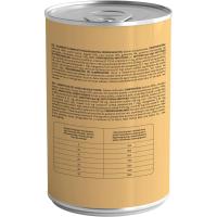 Alimento de salmón y guisantes perro adulto PLET, lata 400 g
