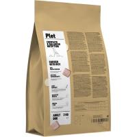 Pienso de pollo y arroz para perro adulto PLET, saco 3 kg