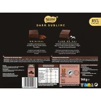 Bombones 85% cacao NESTLÉ DARK SUBLIME, caja 144 g