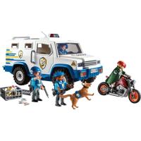 Transporte dinero policía, edad rec: 4-10 años PLAYMOBIL