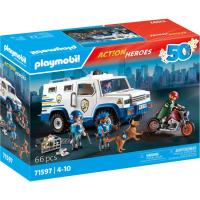 Transporte dinero policía, edad rec: 4-10 años PLAYMOBIL