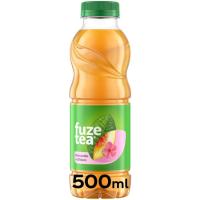 FUZE TEA te freskagarria, muxika eta hibiscus, botila 50 cl