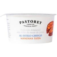 Yogur griego con manzana PASTORET, tarrina 150 g