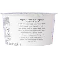 Yogur griego con manzana PASTORET, tarrina 150 g