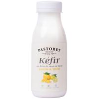 Kéfir para beber sabor limón yuzu PASTORET, botella 250 g