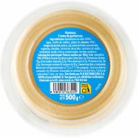 Hummus clásico ligero EROSKI, tarrina 500 g