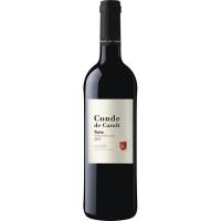 Vino Tinto Joven Cataluña CONDE DE CARALT, botella 75 cl
