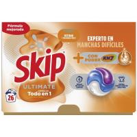 Detergente en cápsulas Kh7 SKIP ULTIAMTE, bolsa 26 dosis