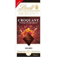 Chocolate negro con barquillo-caramelo EXCELLENCE, tableta 100 g