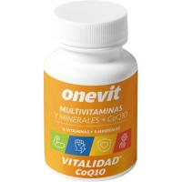 Multivitaminas y minerales + CoQ10 ONEVIT, bote 45 cápsulas