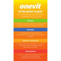 Multivitaminas y minerales + CoQ10 ONEVIT, bote 45 cápsulas