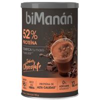 Batido proteína 52% chocolate BIMANAN PRO, lata 360 g