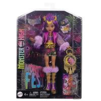 Muñeca Monster fest Clawdeen Wolf, edad rec: +4 años MONSTER HIGH