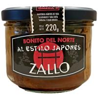 Bonito del norte estilo japonés ZALLO, frasco 220 g