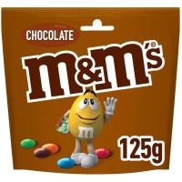 Grageas de chocolate M&M'S, bolsa 125 g