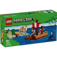 El Viaje en el Barco Pirata, edad rec: +8 años LEGO Minecraft