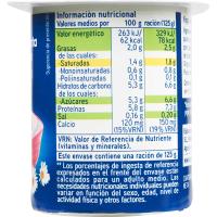 Yogur griego natural light 2% EROSKI, pack 6x125 g