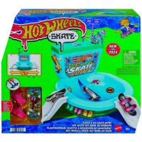 Set de juego con monopatines Bowl flush & go, edad rec: +5 años HOT WHEELS Skate