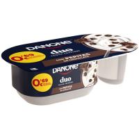 DANONE txokolate eta esne jogurta, terrina 104 g