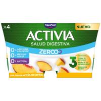 ACTIVIA Triple Zero muxika zaporeko jogurta, sorta 4x120 g