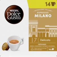 Café Espresso Milano DOLCE GUSTO, caja 14 uds